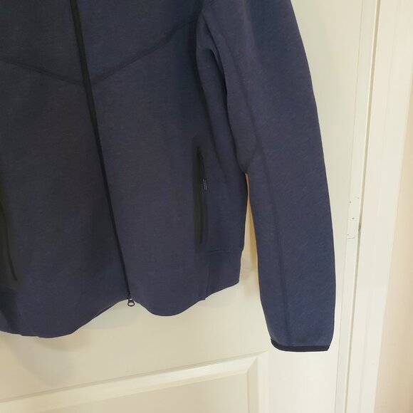 NWT Mens Nike Tech Fleece Full Zip Windrunner Obsidian XXL hoodie - Picture 4 of 14